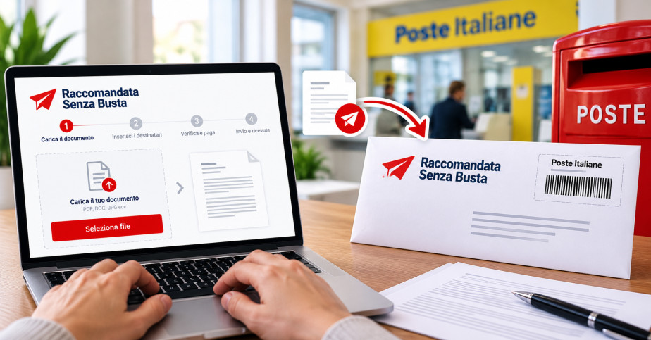 Raccomandata senza busta: quanto costa spedirla